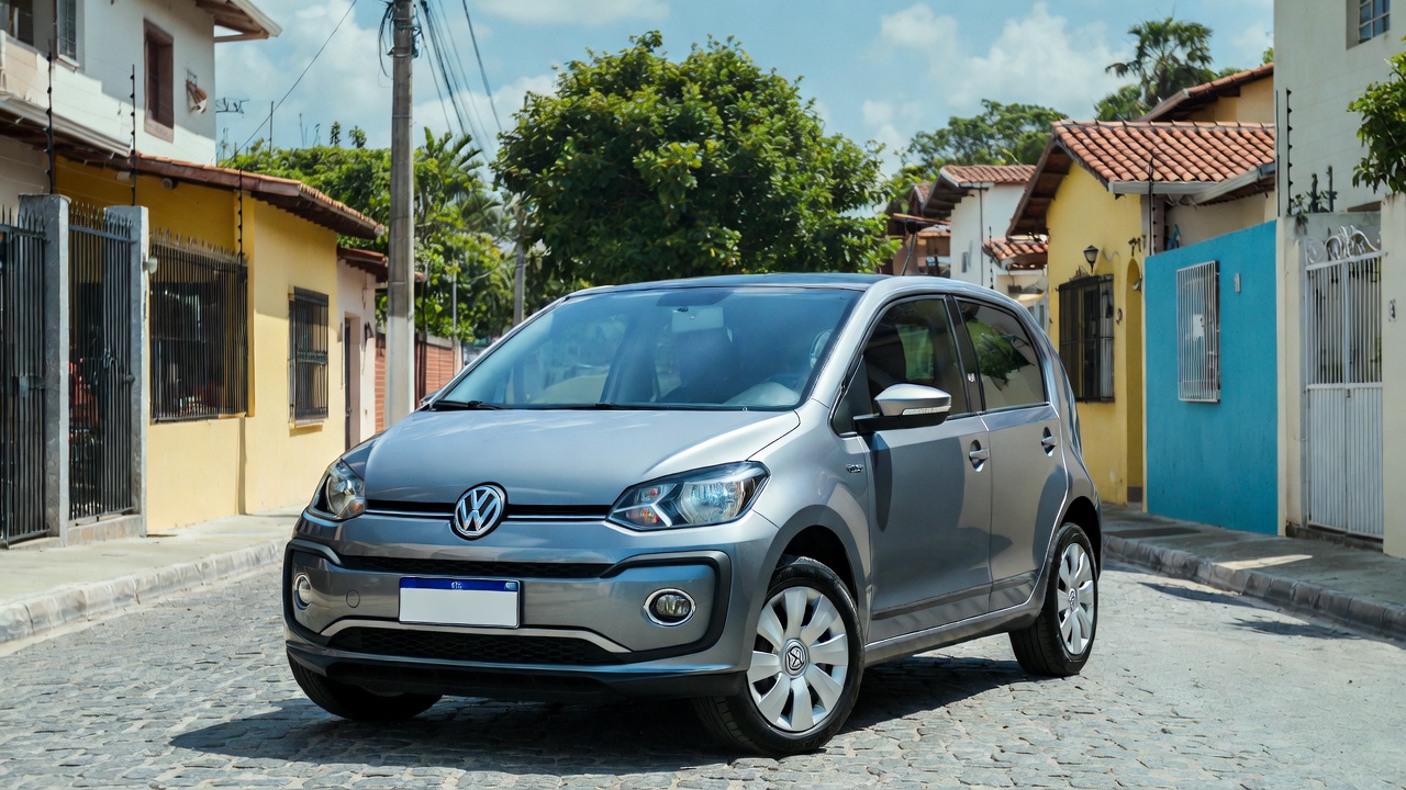 Pesando míseros 951 quilos e escondendo um motor turbo de 105 cavalos, o compacto da gigante alemã faz absurdos 16 km por litro por menos de 55 mil reais