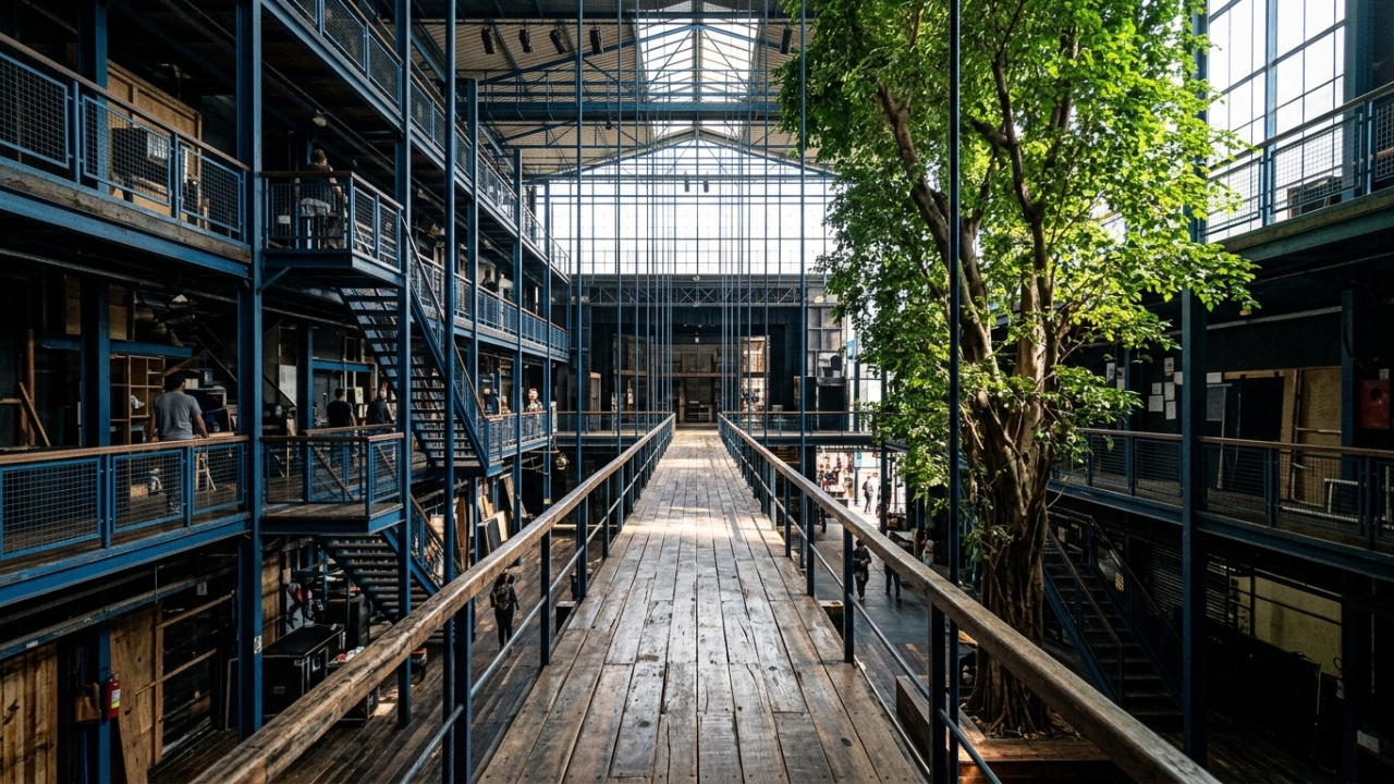 Com sua passarela de madeira e janelas de vidro de 1991, o teatro projetado por Lina Bo Bardi virou o palco mais revolucionário e orgânico de SP