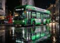Abastecendo em apenas 8 minutos para rodar cerca de 1000 km, o novo ônibus a hidrogênio da Wrightbus promete revolucionar o transporte pesado sem depender de recargas elétricas demoradas