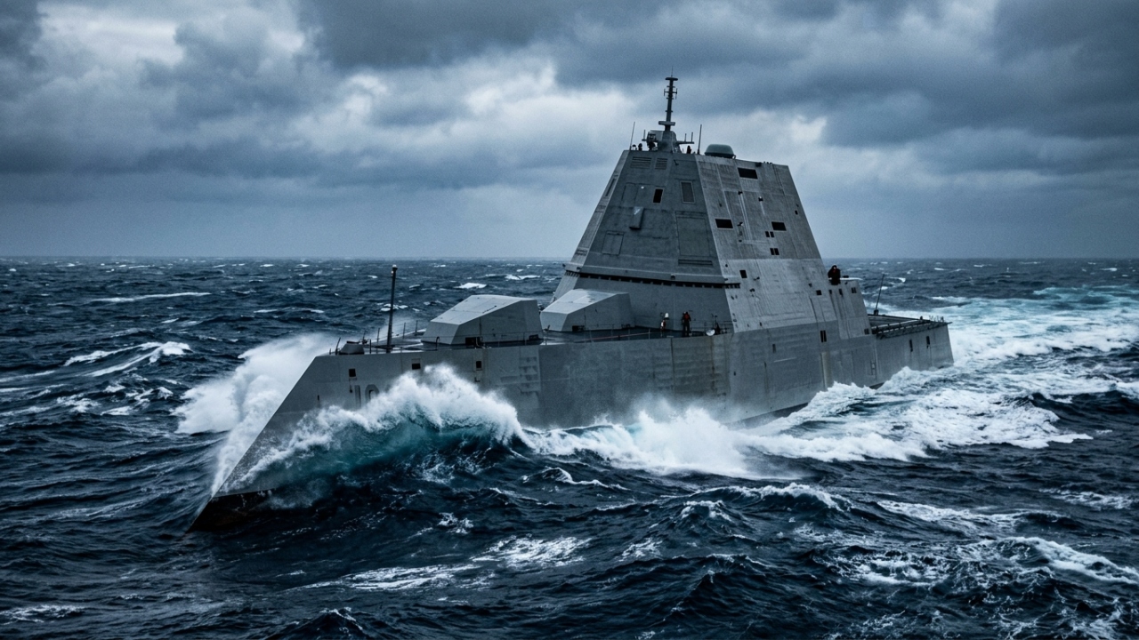 Como um gigante de 190 metros consegue ser 50 vezes mais difícil de detectar do que qualquer navio comum