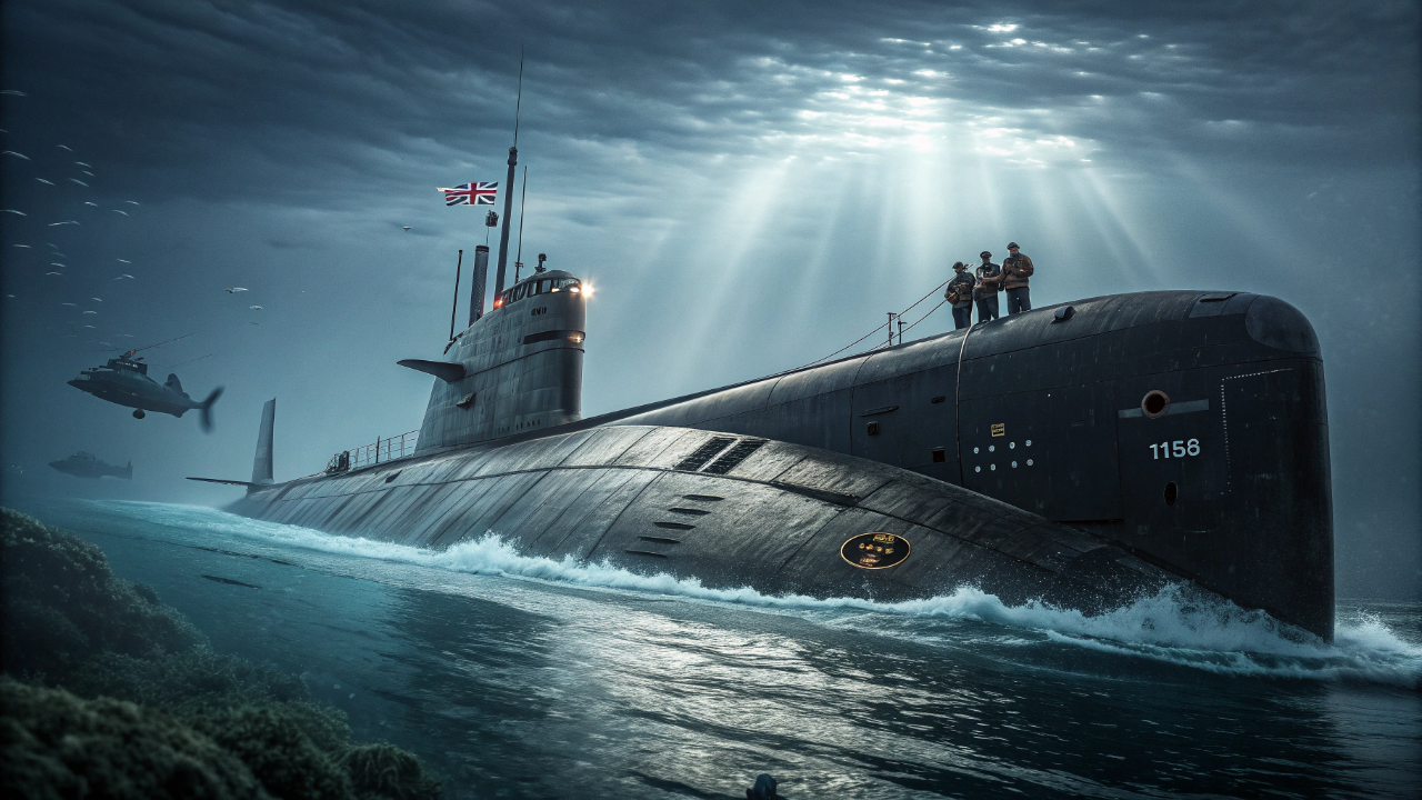 O gigante submersível que carrega um nome histórico e vigia os oceanos com motores que nunca precisam ser reabastecidos