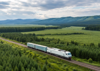 Trilhos do futuro: a nova locomotiva movida a hidrogênio que emite apenas vapor de água e pode substituir milhares de caminhões nas estradas brasileiras