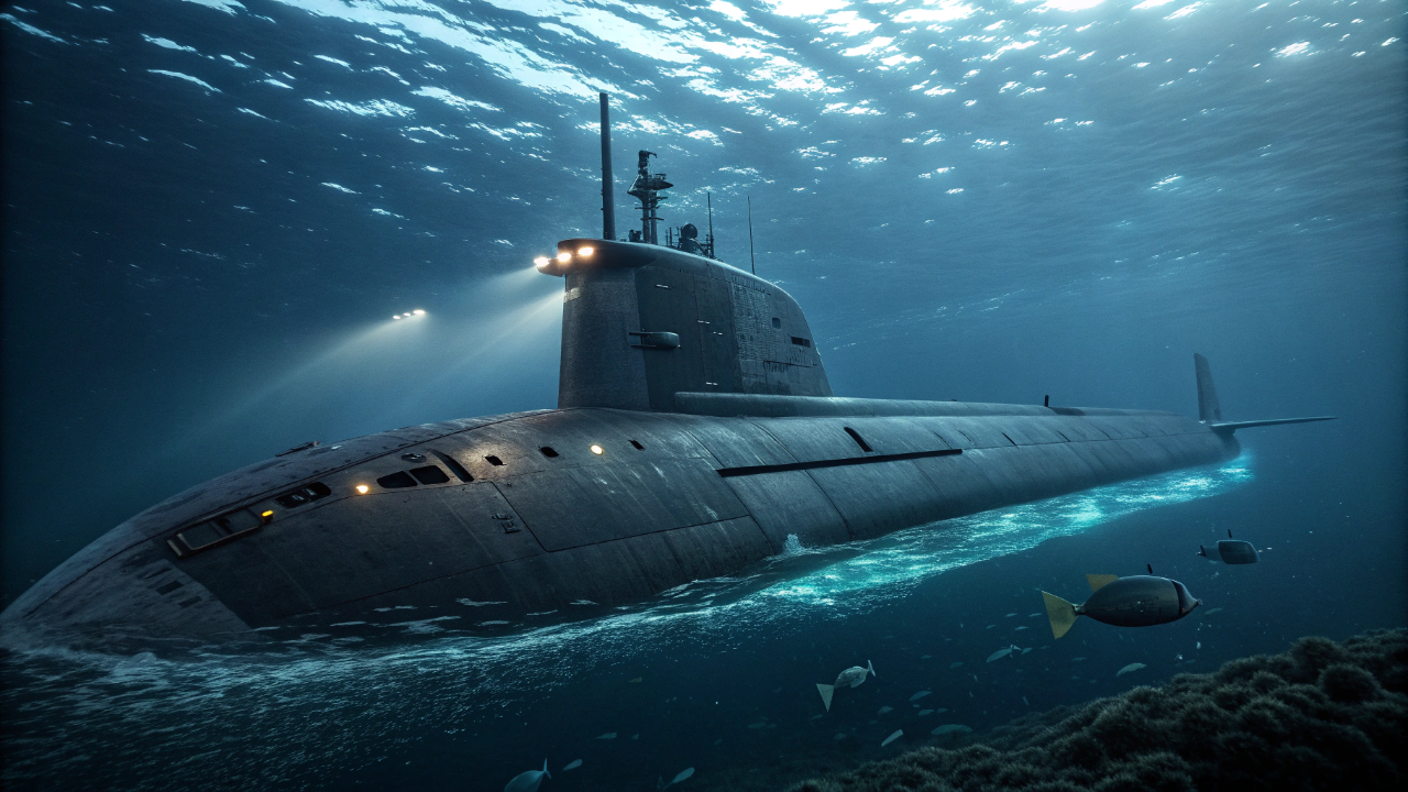 O submarino que fica semanas no fundo do mar sem subir para respirar