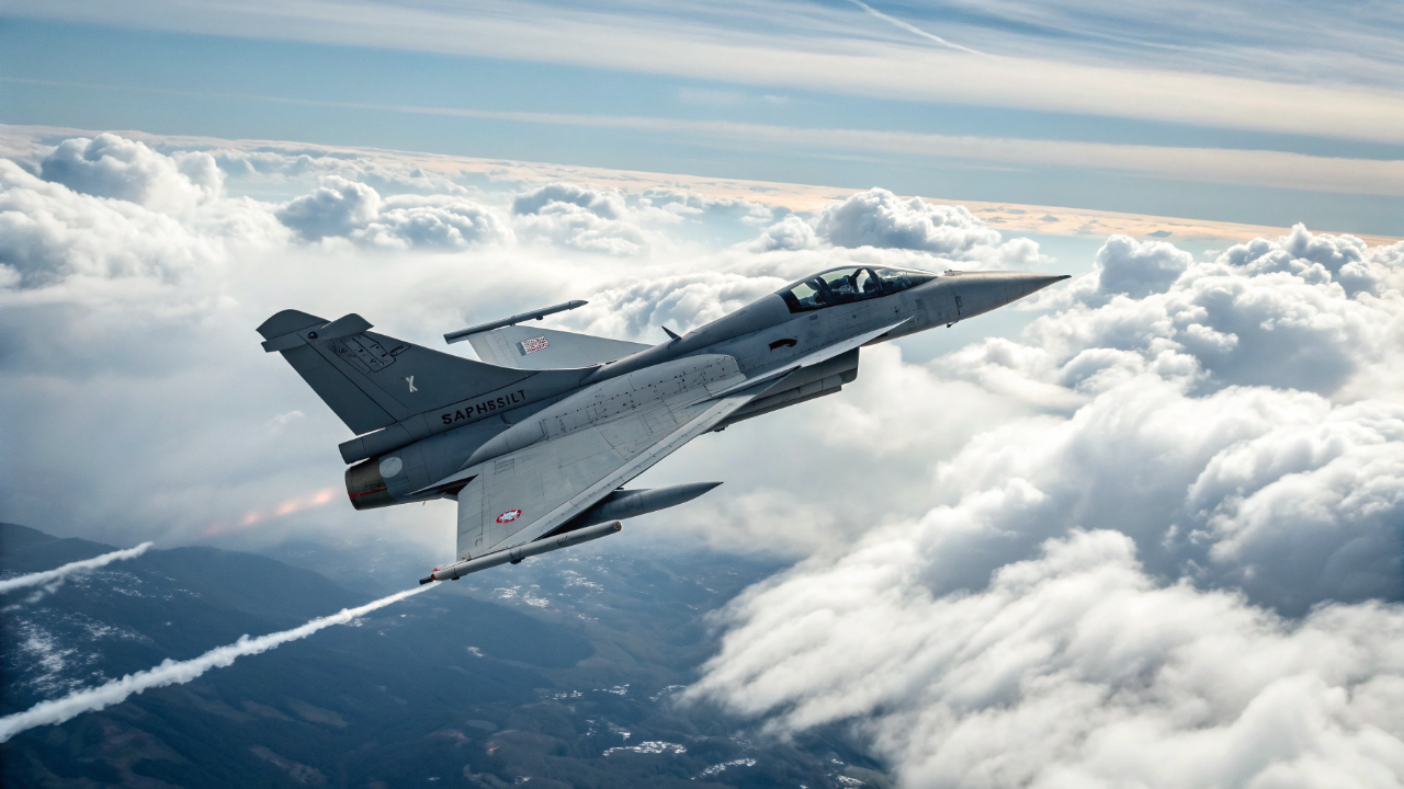 O caça europeu independente que consegue realizar missões de reconhecimento, ataque e defesa num único voo