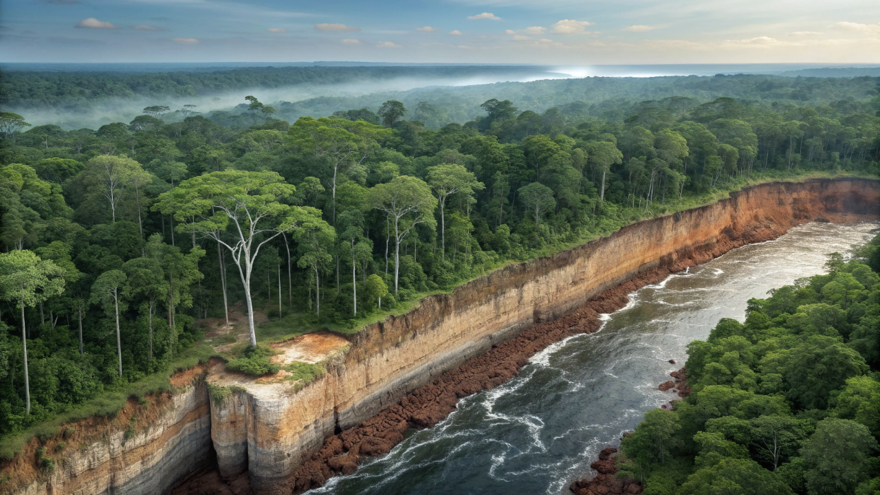 O rio invisível gigante do Brasil: cientistas descobrem um fluxo de água subterrâneo de 6 mil km de extensão correndo silenciosamente logo abaixo do Rio Amazonas