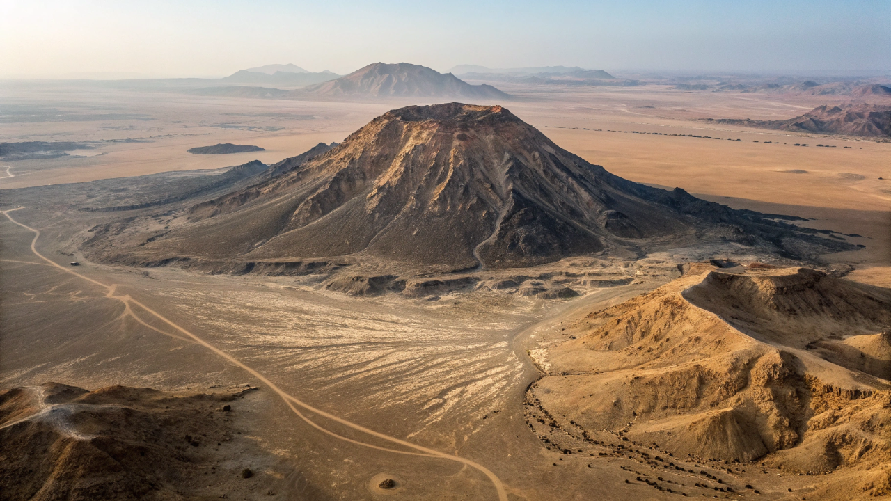 Vulcão adormecido há 700 mil anos começa a inchar e satélites flagram seu despertar no Oriente Médio