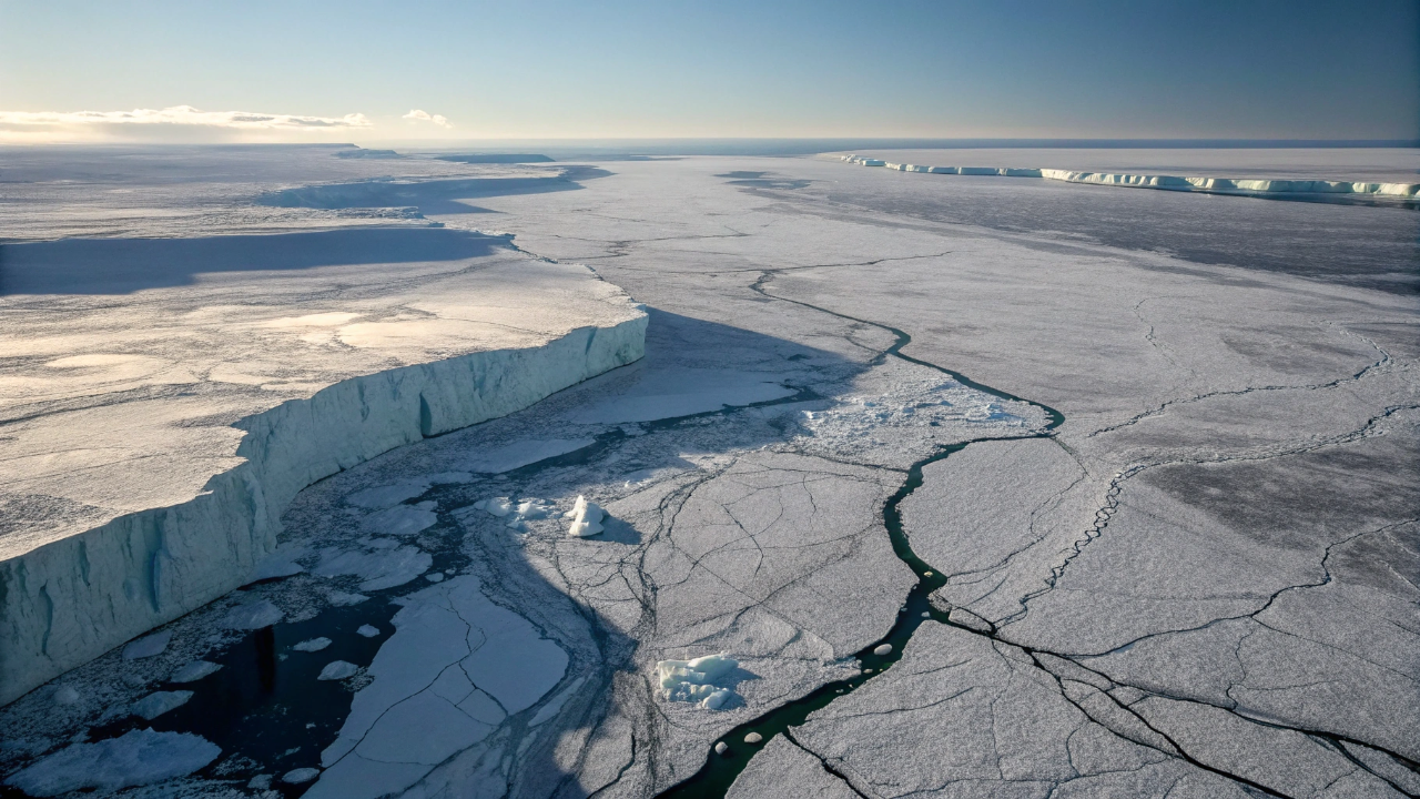 A Groenlândia está encolhendo e deslizando lentamente para o noroeste e satélites confirmam o fenômeno
