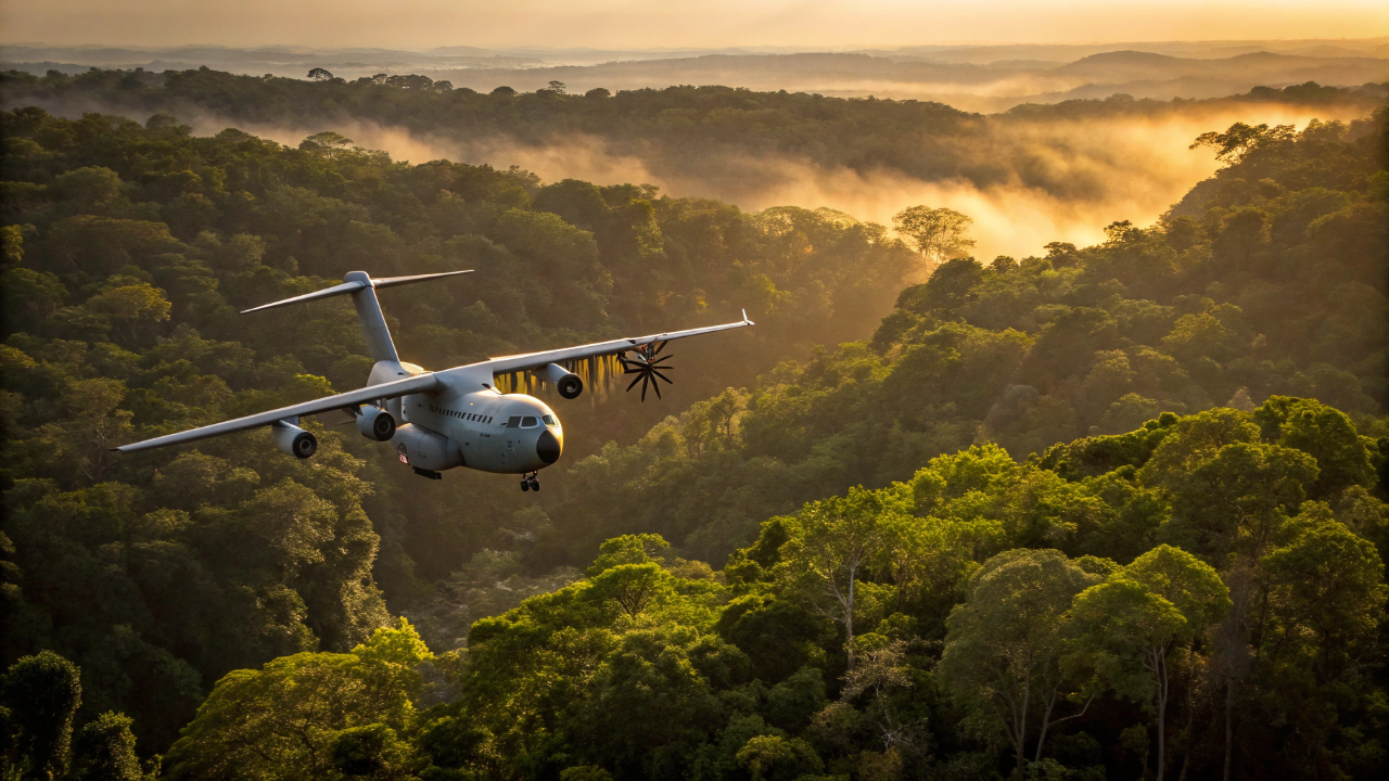 O jato militar brasileiro que engole blindados inteiros, lança paraquedistas e pode reabastecer outros aviões em pleno voo