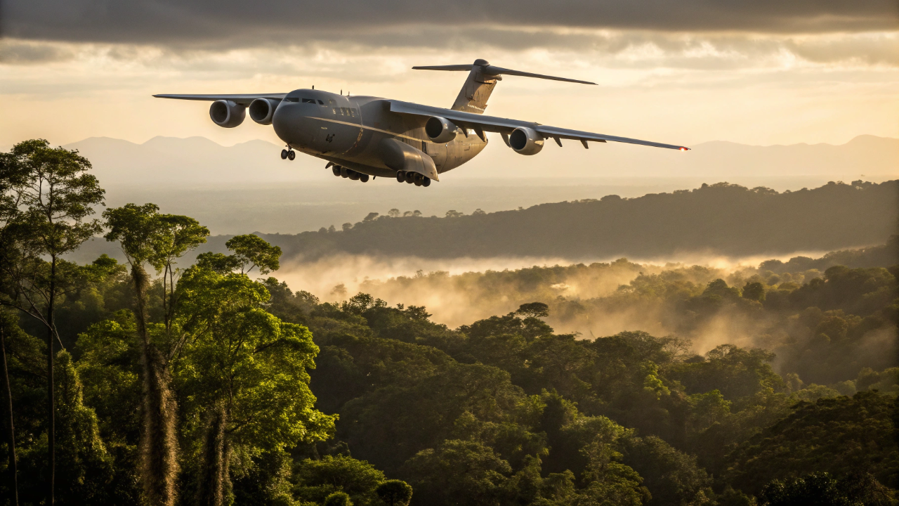 O jato militar brasileiro que engole blindados inteiros, lança paraquedistas e pode reabastecer outros aviões em pleno voo