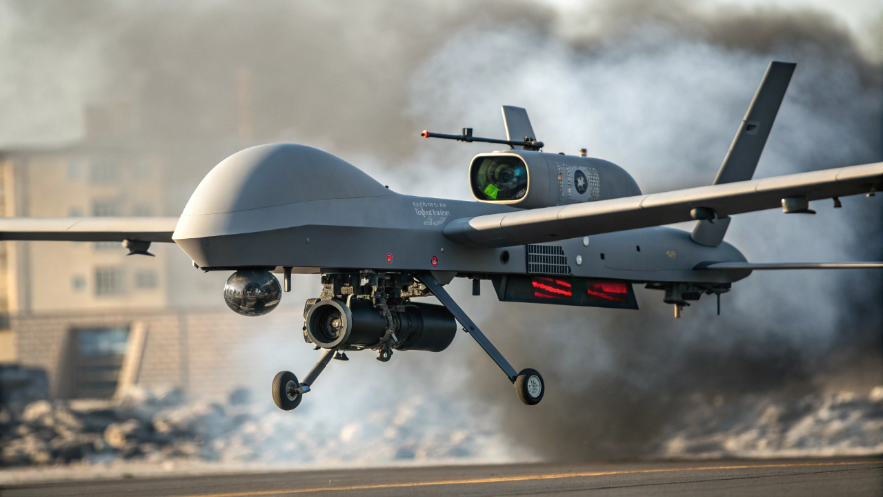 Esse equipamento militar mistura câmera, cérebro e bomba em um só aparelho