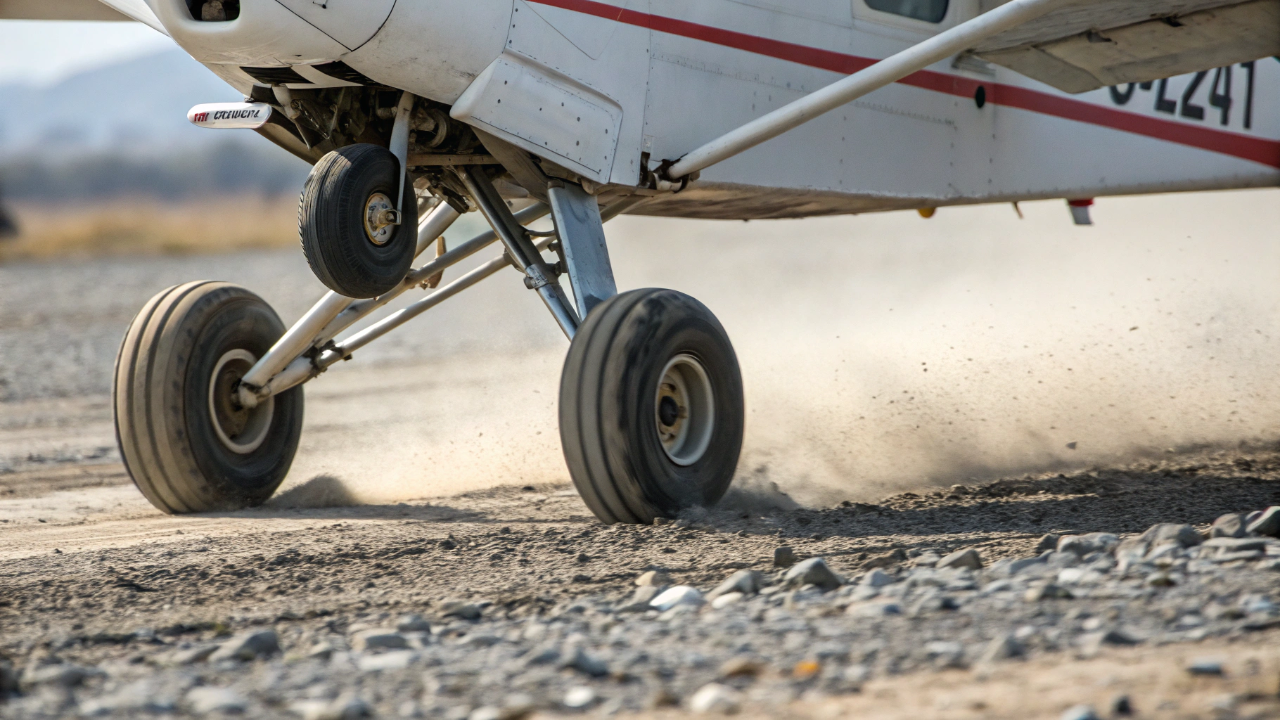 O avião cargueiro de decolagem curta capaz de pousar em terrenos não preparados