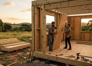 Casal transforma fazenda abandonada e constrói casa dos sonhos em apenas 9 meses de trabalho