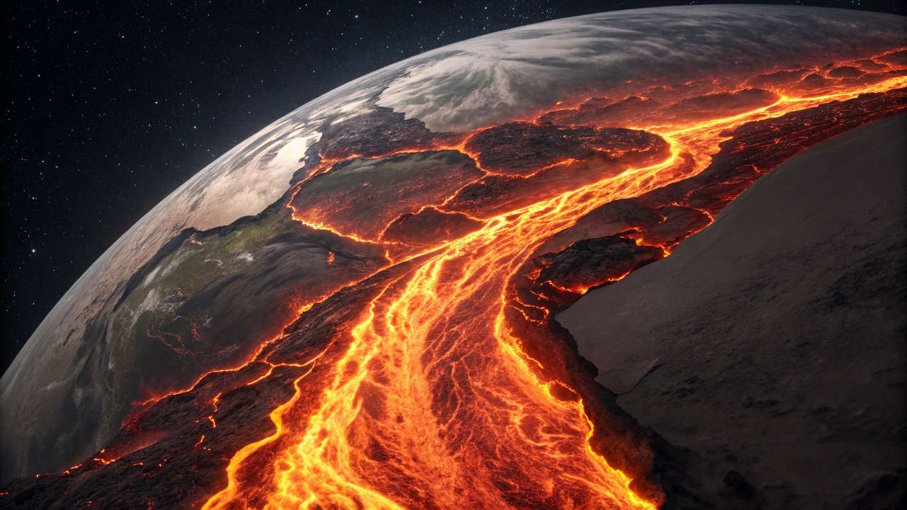 Rio subterrâneo de ferro derretido está acelerando sob a Sibéria e mudando o Polo Norte de lugar