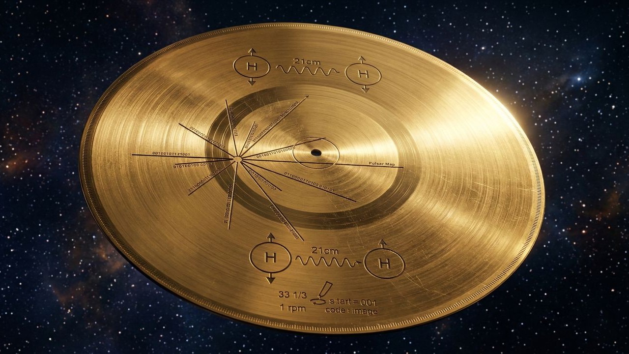 A máquina solitária construída há 50 anos que já saiu do nosso sistema solar e carrega um mapa de ouro ensinando a achar a Terra