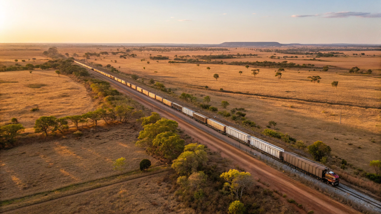 O gigante de aço de quase 3 quilômetros de comprimento que puxa 120 vagões e virou a espinha dorsal da economia brasileira