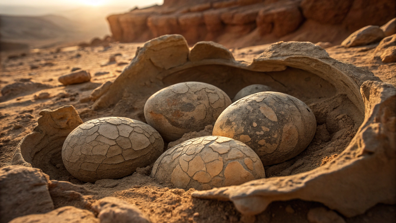 Cientistas encontram dezenas de ovos de dinossauro intactos de 72 milhões de anos e arqueólogos entram em choque