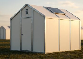 O projeto Better Shelter entrega uma habitação solidária emergencial que dispensa ferramentas elétricas e mão de obra especializada