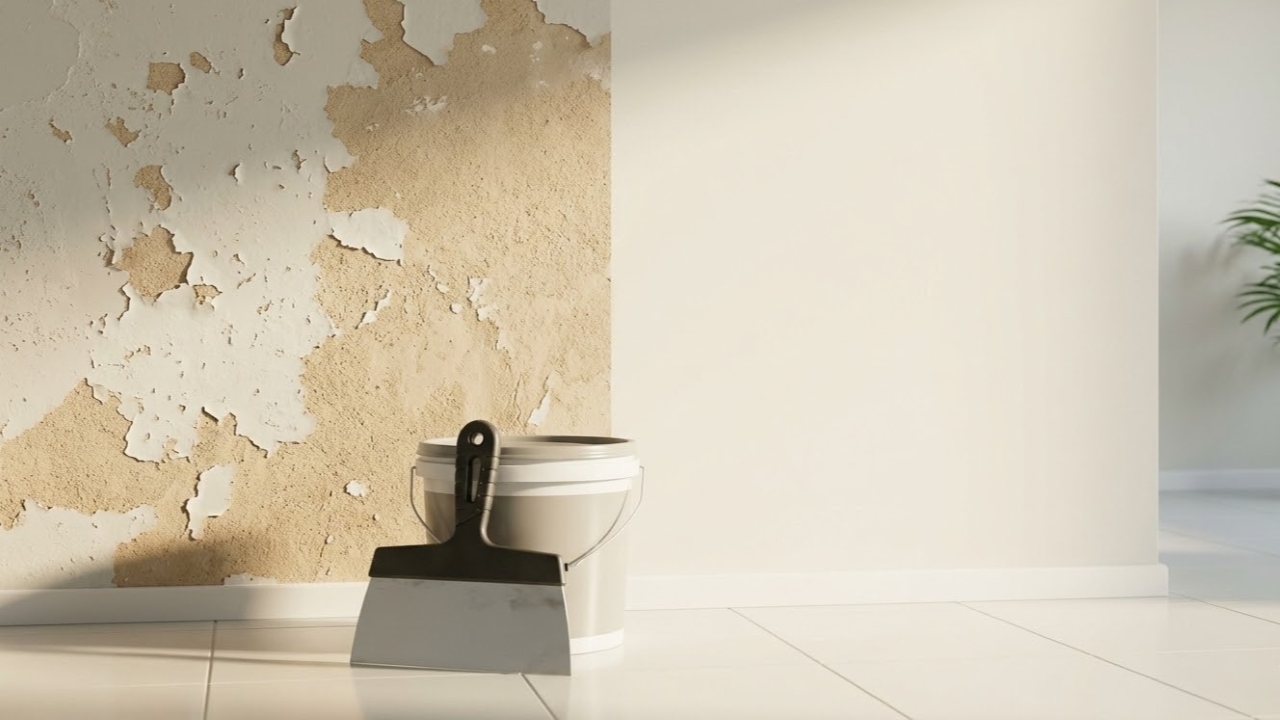 Adeus reboco solto: 3 técnicas definitivas para consertar a parede descascando e proteger a pintura da sua casa