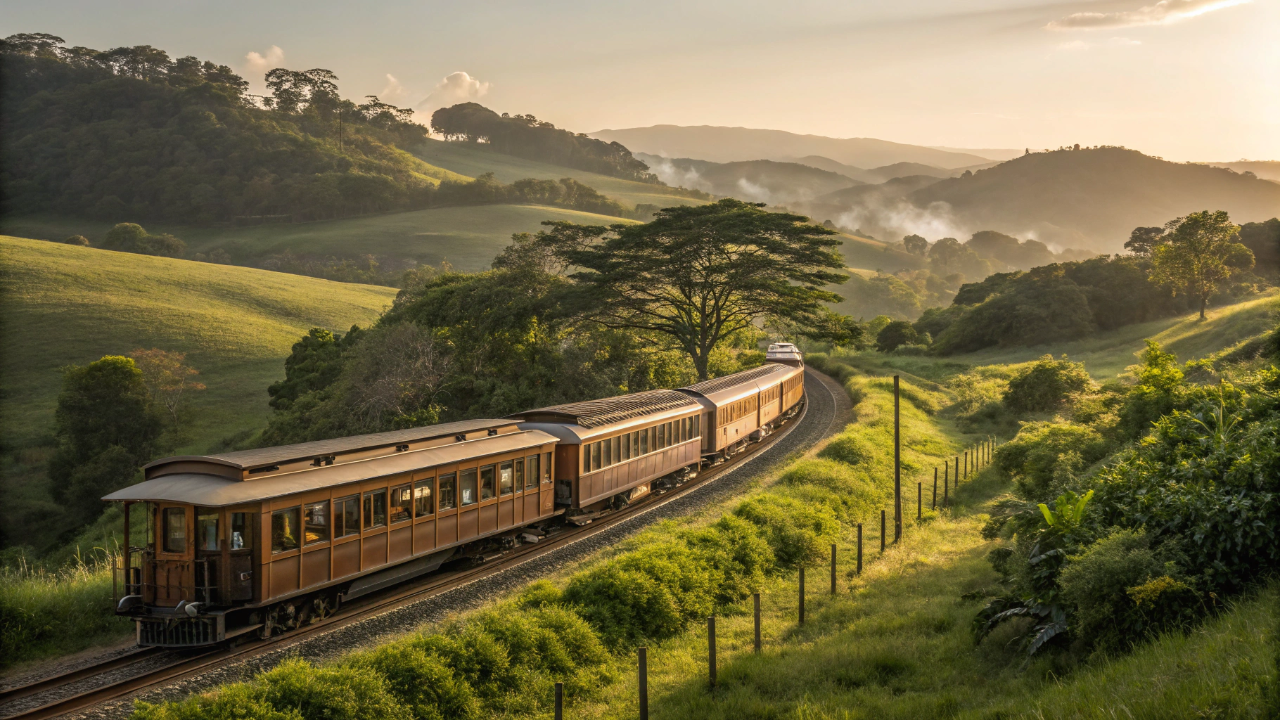 A viagem de 7 quilômetros que dura quase 1 hora: o trem turístico de São Paulo que transporta os passageiros direto para o Brasil Império