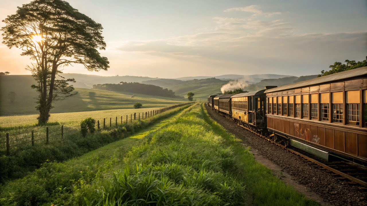 A viagem de 7 quilômetros que dura quase 1 hora: o trem turístico de São Paulo que transporta os passageiros direto para o Brasil Império