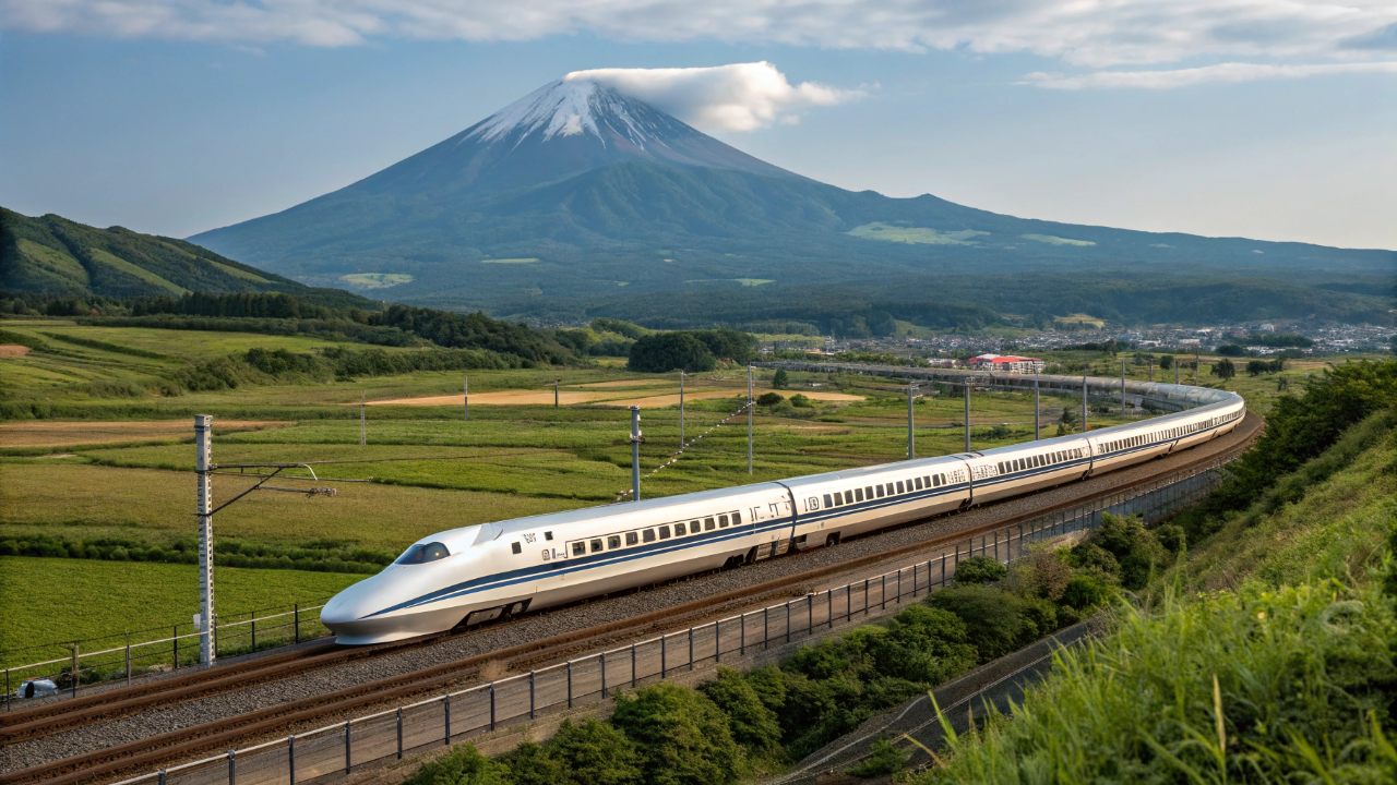 O trem que passa dos 300 km por hora, conecta cidades gigantes em horas e ainda polui muito menos do que qualquer avião