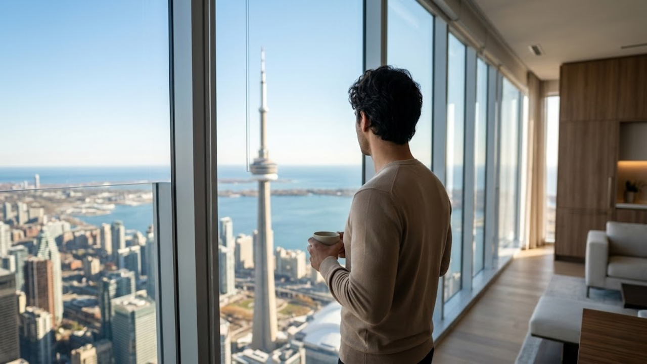 Mão de obra na estrutura massiva de aço e concreto do 106º andar