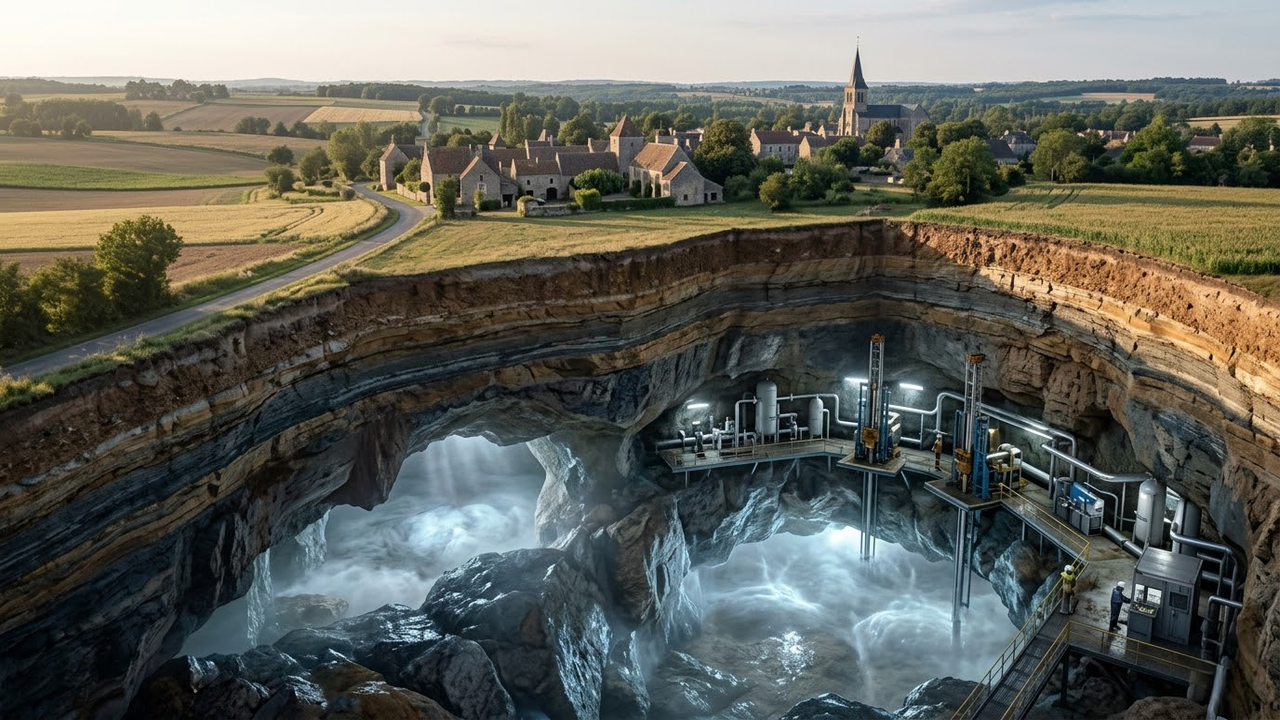 Descoberta de hidrogênio natural na França