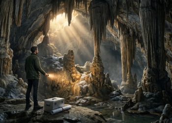 Homem compra caverna natural e a transforma em mansão secreta