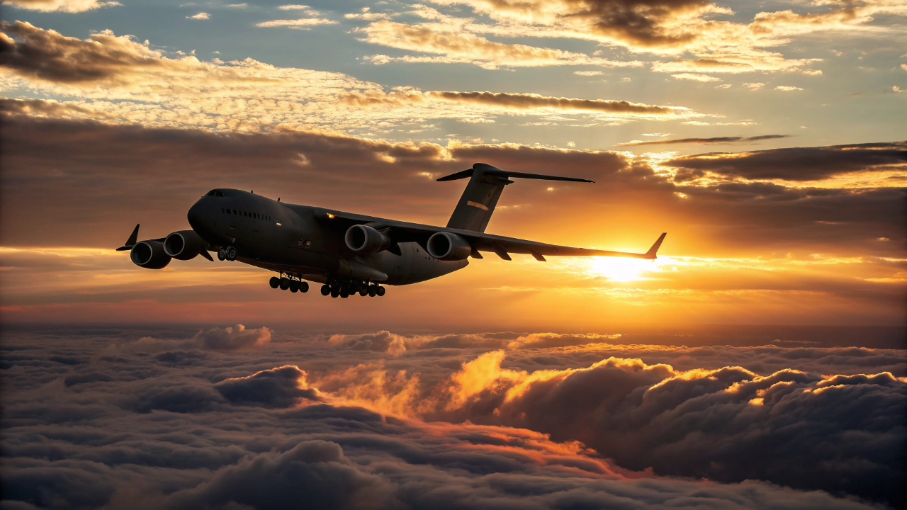 O cargueiro voador gigantesco que engole helicópteros inteiros e cruza oceanos carregando 127 toneladas