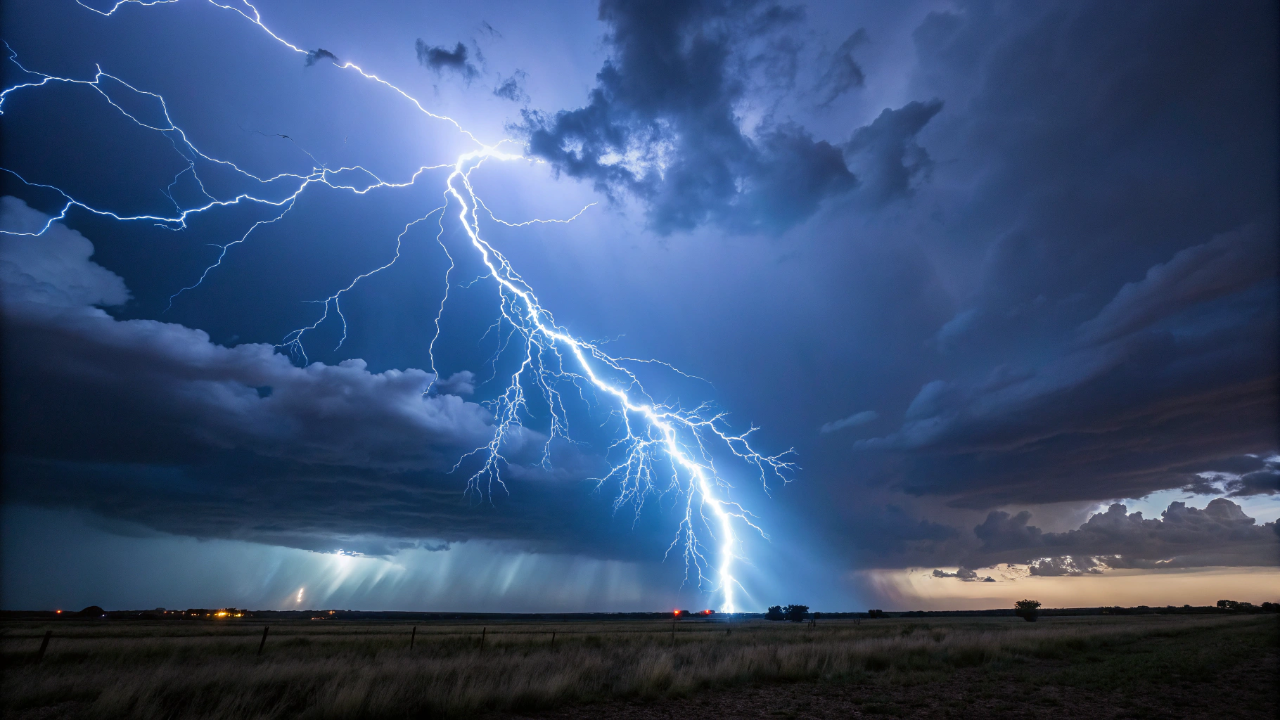 Satélites captam o maior relâmpago da história com 700 quilómetros de extensão rasgando o céu