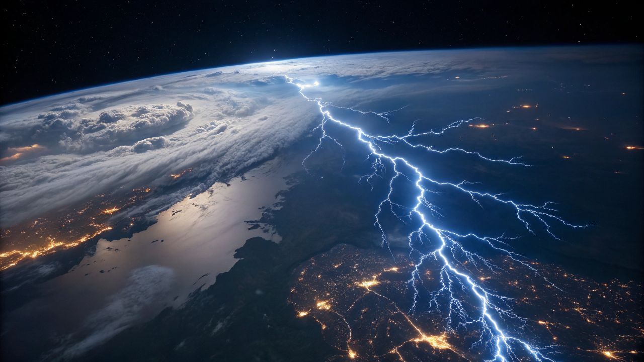 Satélites captam o maior relâmpago da história com 700 quilómetros de extensão rasgando o céu