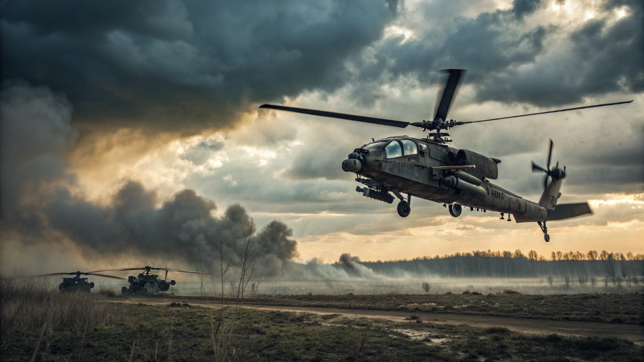 O helicóptero letal que suporta tiros de calibre 23 mm e consegue rastrear 128 ameaças simultaneamente no radar