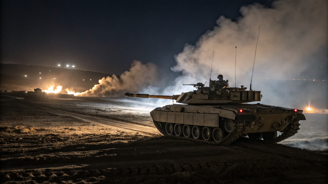 Esse tanque enxerga soldados escondidos na fumaça e na escuridão total com precisão assustadora