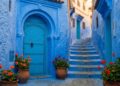 Chefchaouen destaca-se como a "Pérola Azul" das Montanhas do Rif, onde cada fachada e escadaria mergulha em tons de azul // (imagem ilustrativa)