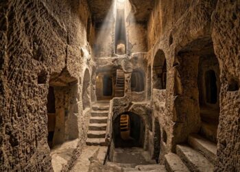 Derinkuyu é a maior cidade subterrânea já descoberta (imagem ilustrativa)