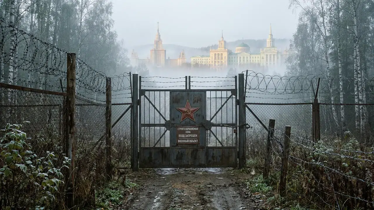 A cidade secreta cercada por muros e guardas armados que não aparece nos mapas e abriga 80000 pessoas isoladas do resto do planeta