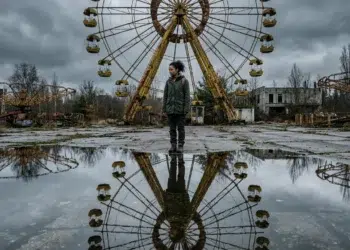 49 mil pessoas em 1.100 ônibus: a cidade planejada que precisou ser evacuada em apenas 3 horas e permanece inabitável por milhares de anos devido à radiação