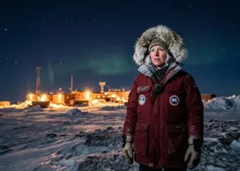 O povoado no fim do mundo a 817 quilómetros do Polo Norte onde 70 pessoas vivem rodeadas de gelo eterno