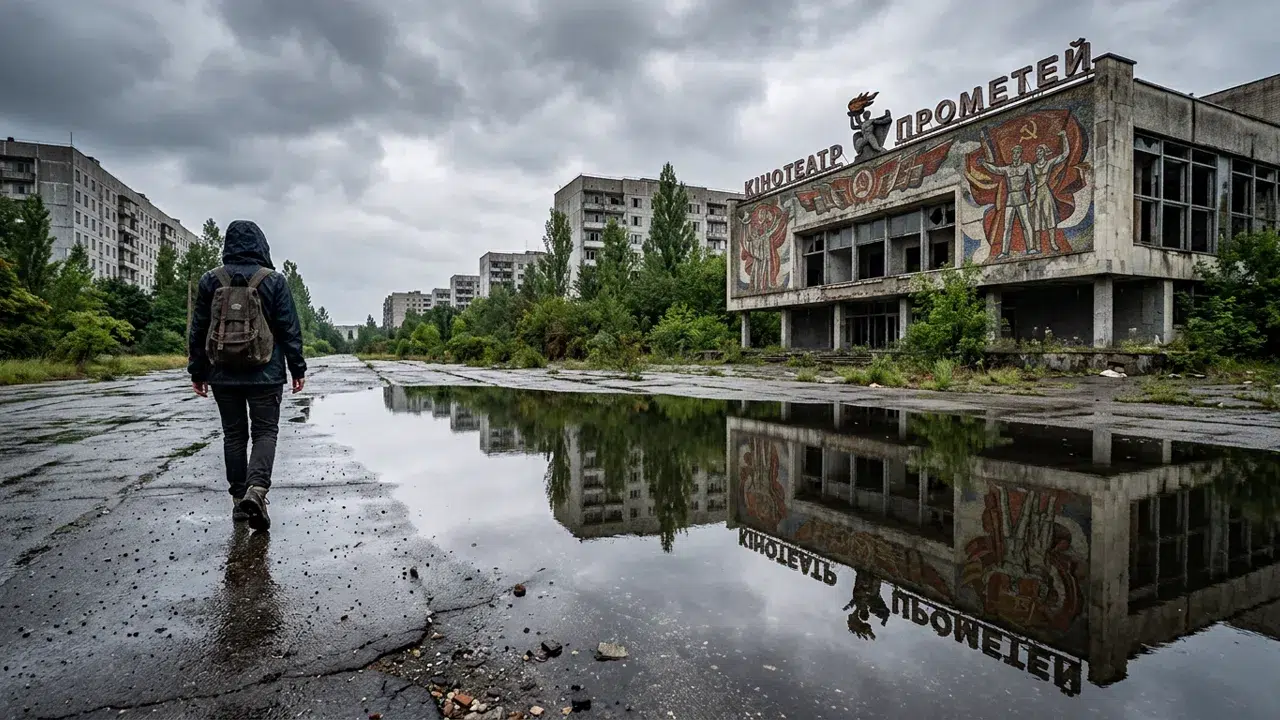 49 mil pessoas em 1.100 ônibus: a cidade planejada que precisou ser evacuada em apenas 3 horas e permanece inabitável por milhares de anos devido à radiação