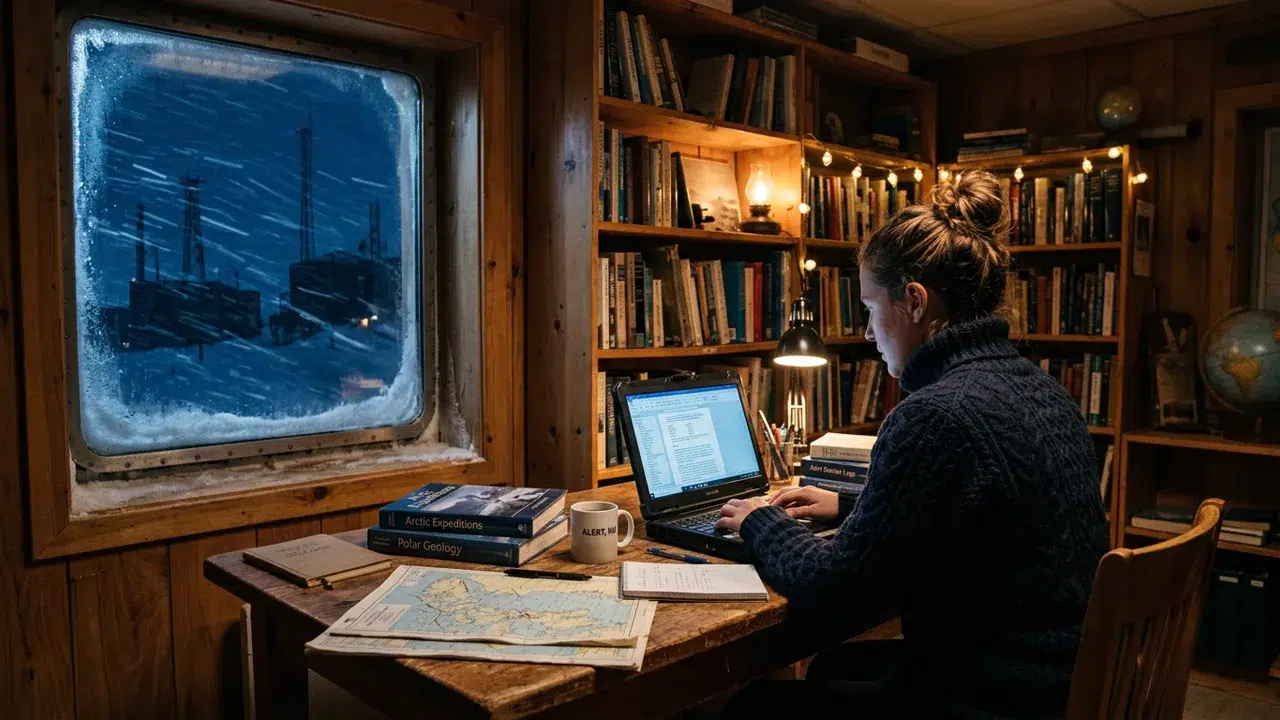 O povoado no fim do mundo a 817 quilómetros do Polo Norte onde 70 pessoas vivem rodeadas de gelo eterno