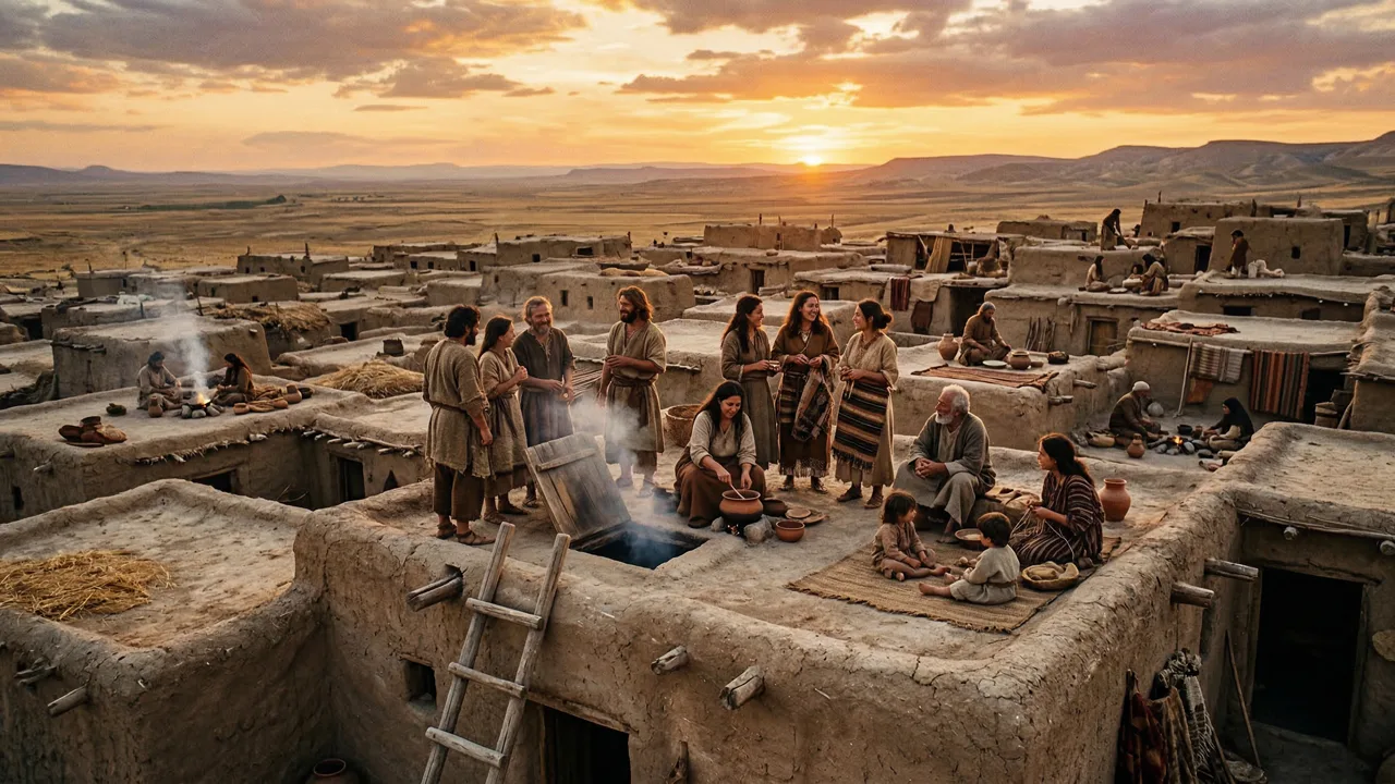 O labirinto urbano de 9000 anos sem ruas onde 8000 moradores andavam pelos telhados para entrar em suas próprias casas