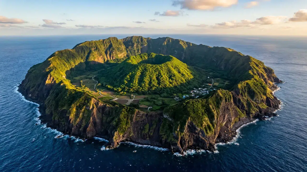 Ilha onde o solo cozinha a comida: o vilarejo isolado de 160 habitantes construído dentro da cratera de 1 vulcão ativo que ameaça entrar em erupção
