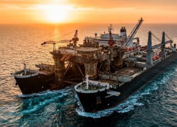 O maior navio do mundo em deslocamento, construído pela empresa suíço-holandesa Allseas, redefiniu completamente o que a engenharia offshore achava que era possível