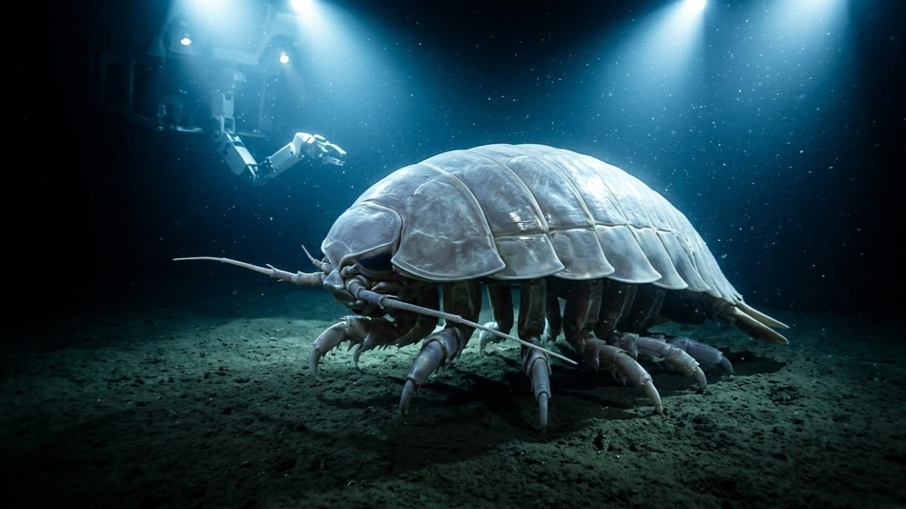 O mistério científico que faz lulas e caranguejos crescerem até tamanhos monstruosos nas regiões mais profundas e geladas do planeta