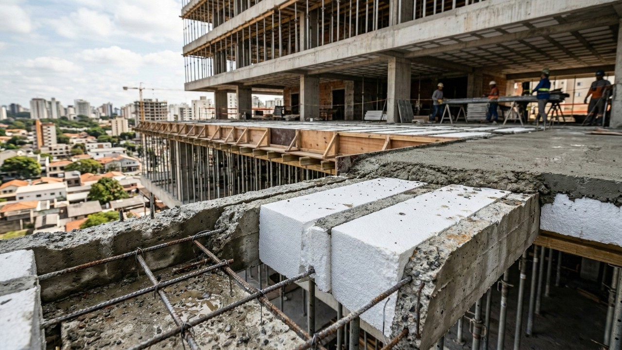 Com instalação em tempo recorde, a tecnologia construtiva que invadiu o mercado brasileiro e promete aposentar de vez a tradicional laje de concreto