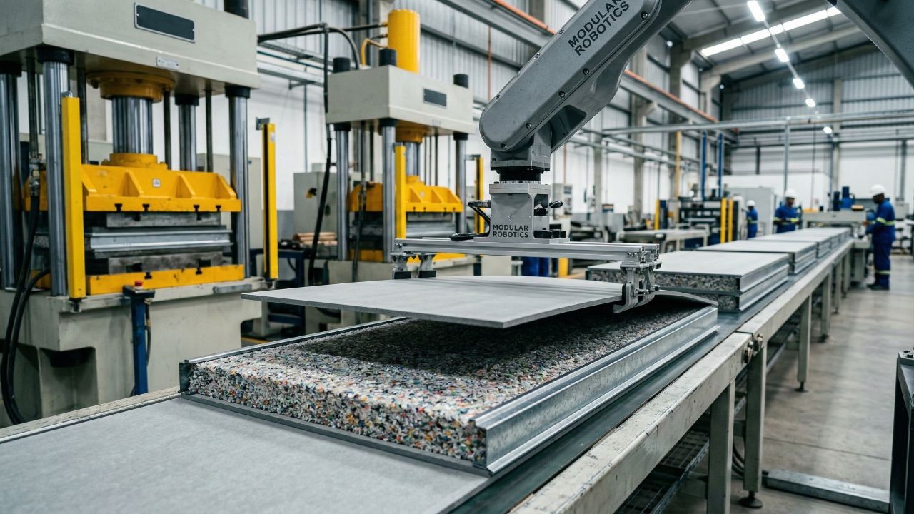 Com painéis pré-fabricados termoacústicos, o projeto revolucionário que dispensa tijolos e é capaz de entregar a fundação completa em 48 horas