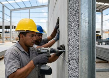 Com painéis pré-fabricados termoacústicos, o projeto revolucionário que dispensa tijolos e é capaz de entregar a fundação completa em 48 horas