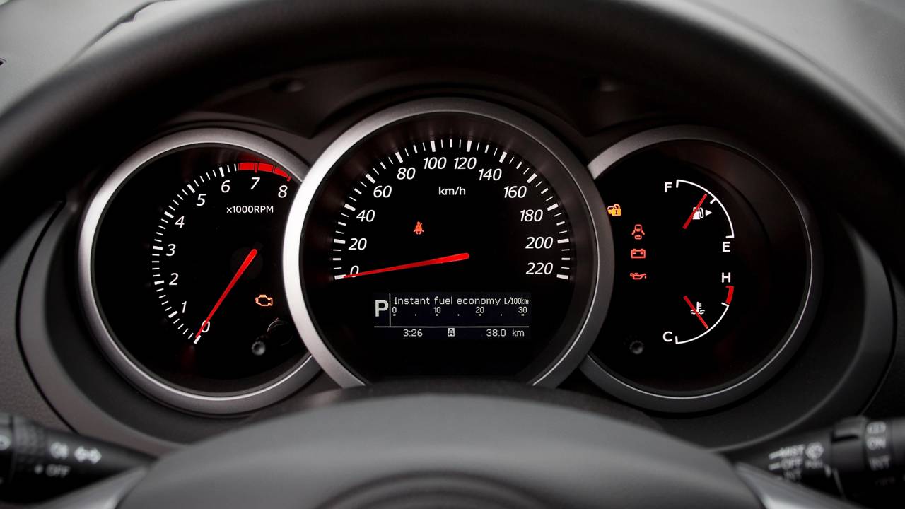 Riscos mecânicos ao rodar com rotação baixa