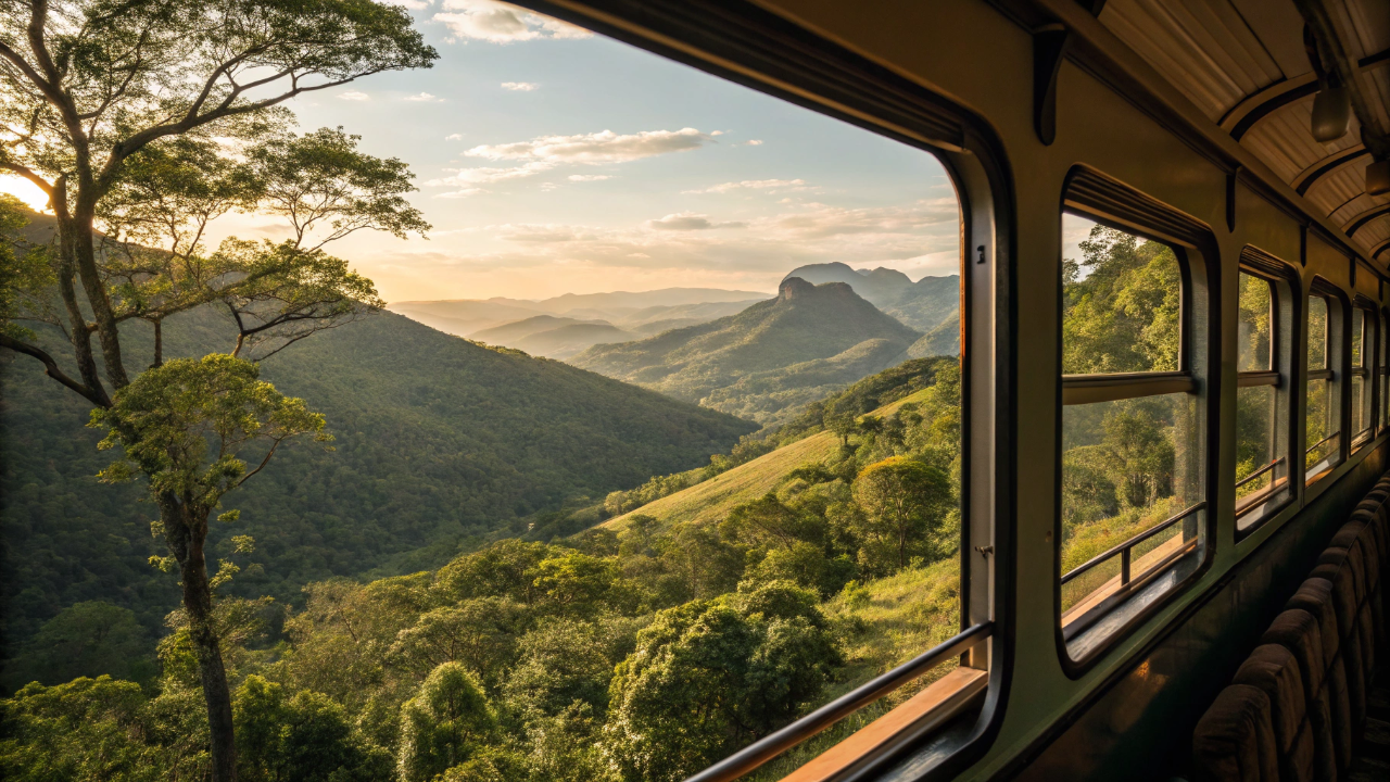 A viagem secreta de 664 quilômetros: o único trem diário do Brasil que cruza 30 cidades revelando paisagens intocadas durante 13 horas