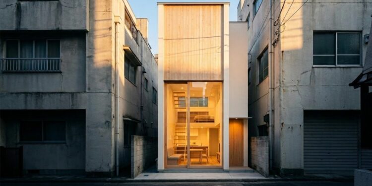 Nas casas pequenas do Japão, a inteligência espacial transforma metros limitados em lares amplos e confortáveis